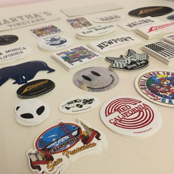 70 RARE Brandy Melville Stickers - Picture 4 of 4